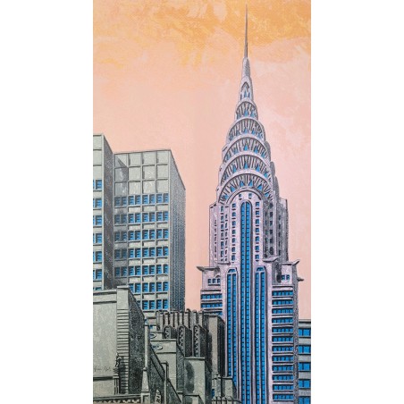 Caputo  Tonino serigrafia  Chrysler Tower
