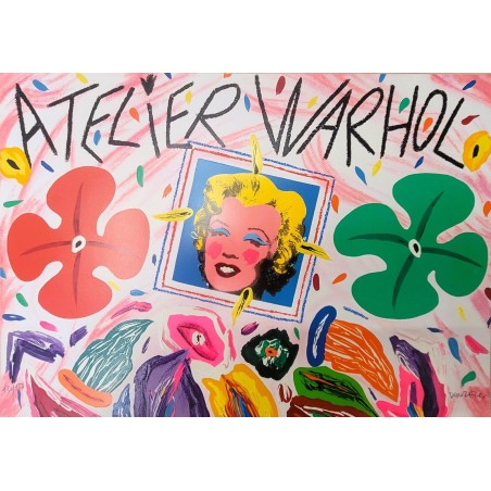 Bruno Donzelli Serigrafia  Atelier Warhol
