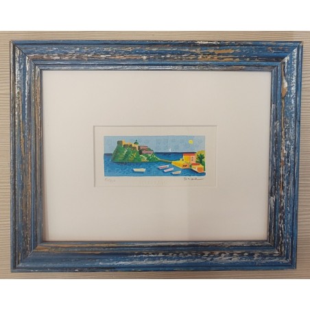 Mimmo Sciarrano  Serigrafia  Isola