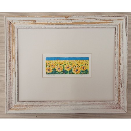 Mimmo Sciarrano  Serigrafia Girasoli
