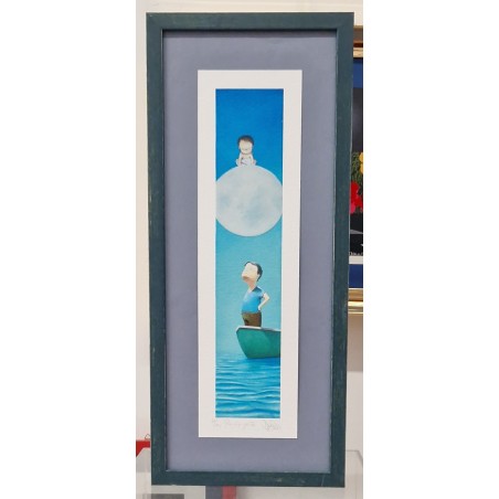 Diego Santini  Giclèe art print  " Piccola Peste "