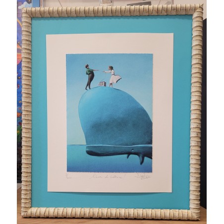 Diego Santini  Giclèe art print Liberi di Ballare