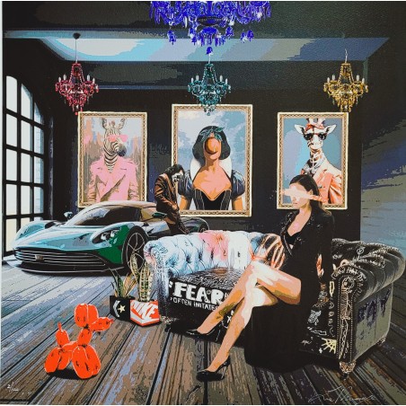 La Rouge Serigrafia UV  Fearless Elegance