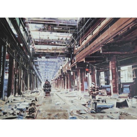 Antonio Massa Serigrafia Last Station