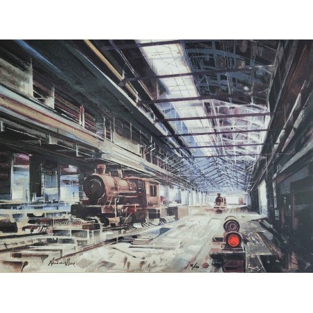 Antonio Massa Serigrafia Silent Station