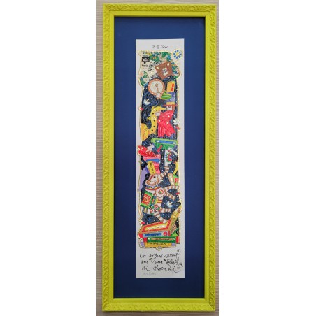 Francesco Musante  Serigrafia polimaterica  " Un sogno sereno "