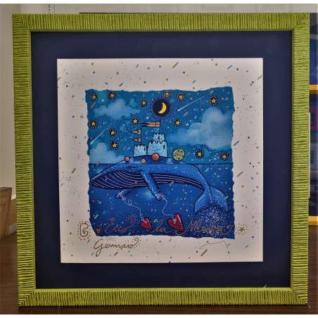 Andrea Agostini Serigrafia " Gennaio "