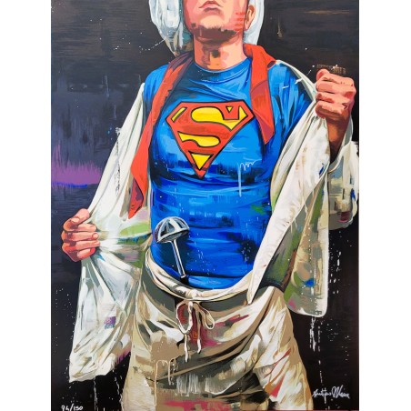 Antonio Massa  Serigrafia  Cucinando per Renè