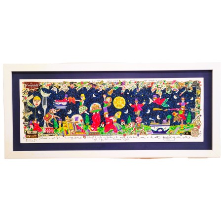 Francesco Musante serigrafia polimaterica  Entriamo in questo film