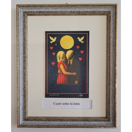 Pier Serigrafia UV  Cuori sotto la luna