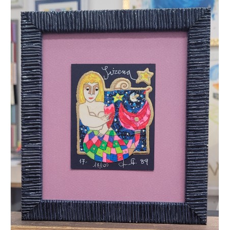 Francesco Musante serigrafia  Sirena