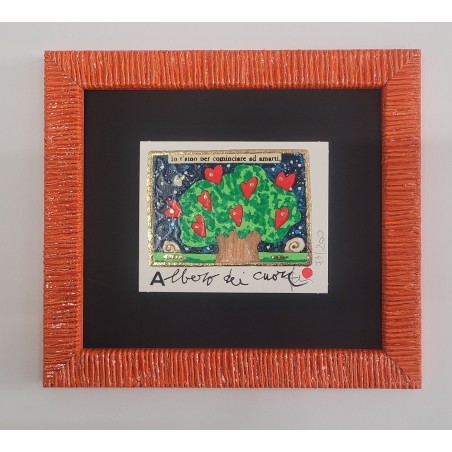 Musante Serigrafia Albero dei cuori