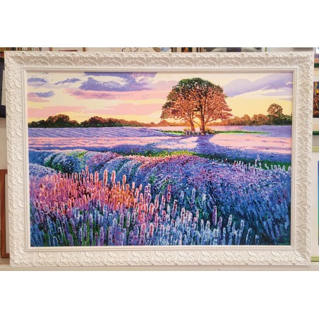 Athos Faccincani  Serigrafia Pensieri e profumi nell'ora dell'Ave Maria