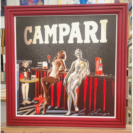 La Rouge Fine Art Print " Sorsi di seduzione "