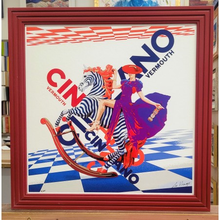 La Rouge Fine Art Print " Cinzano "