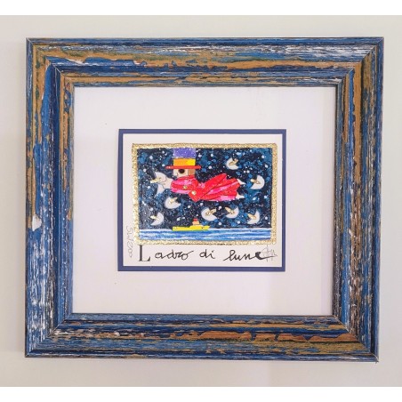 Francesco Musante serigrafia Ladro di lune