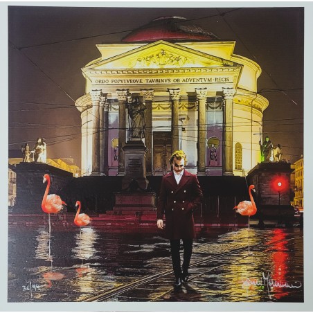 Gianni Moramarco Grafica polimaterica UV Tornà si