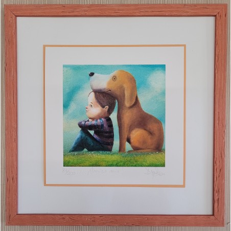 Diego Santini  Giclèe art print  Amico mio !