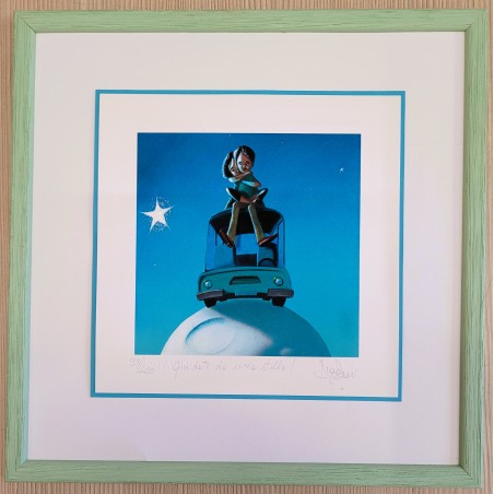 Diego Santini  Giclèe art print    Guidati da una stella !