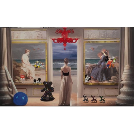 La Rouge Fine Art Print  Retouchè  "  Restless Sea  "